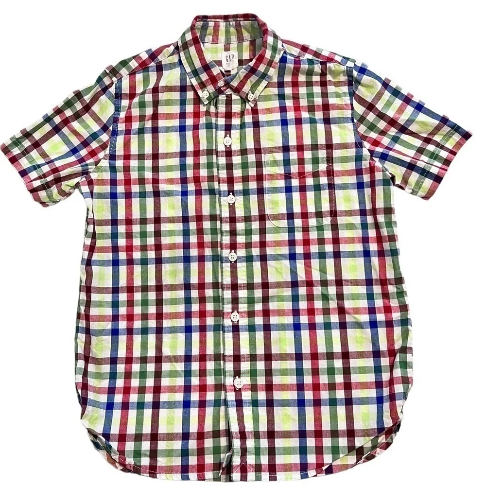 Boys Gap Button Up Shirt |‎ Medium
